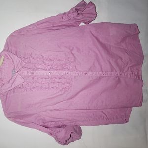 Laura Scott Pink Cotton Women's blouse.